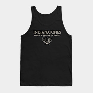 Indiana Jones and the Temple of Doom Title Tank Top